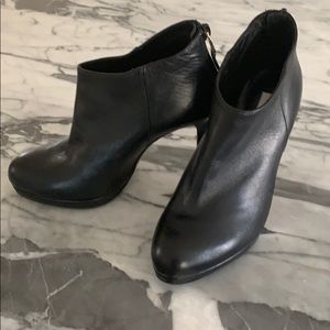 LK Bennett Black Leather Booties. NWOT 36/5.5 or 6